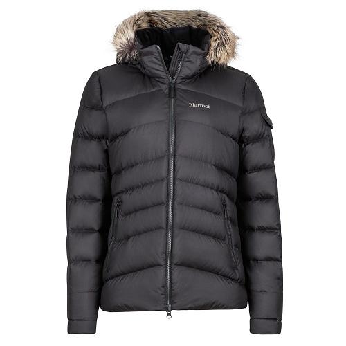 Marmot Ithaca Down Jacket For Womens Black JUF216549